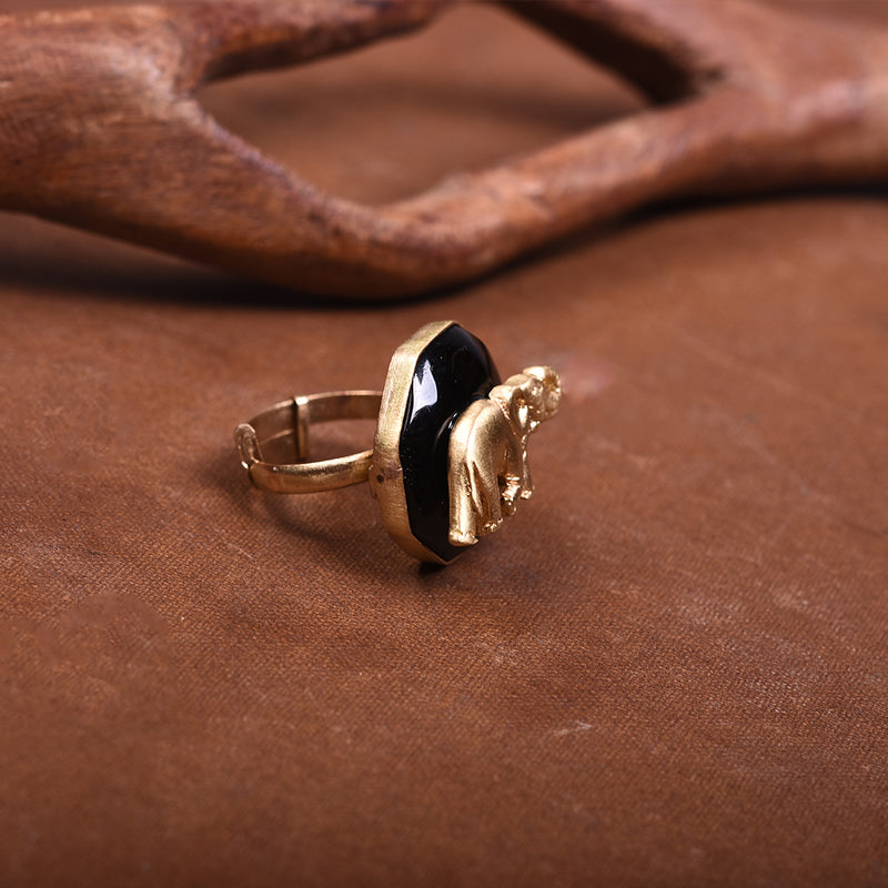 Taurus Bull Tribal Ring