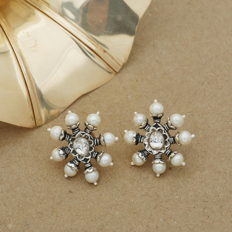 Snowflake Ear Studs