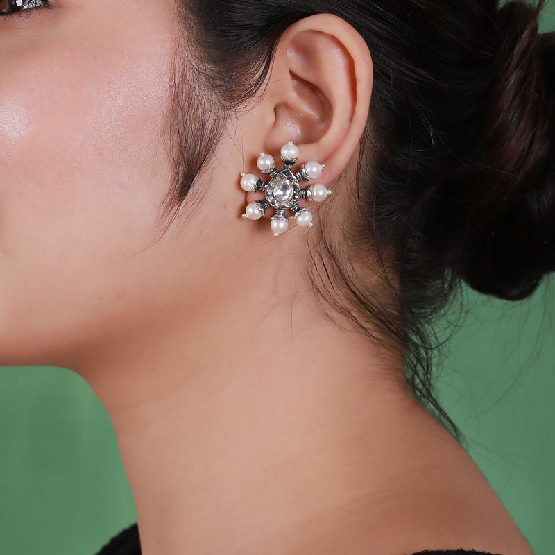 Snowflake Ear Studs