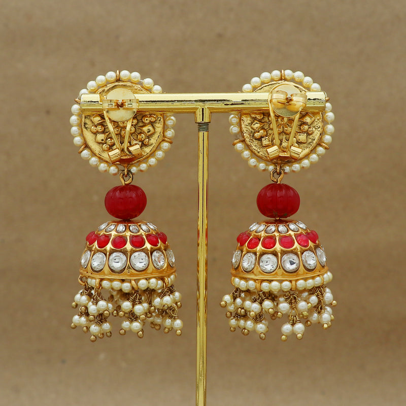 FLORAL JHUMKIS