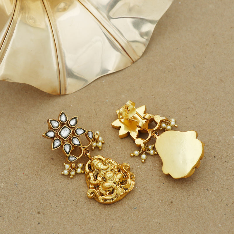 Divine Golden Earrings