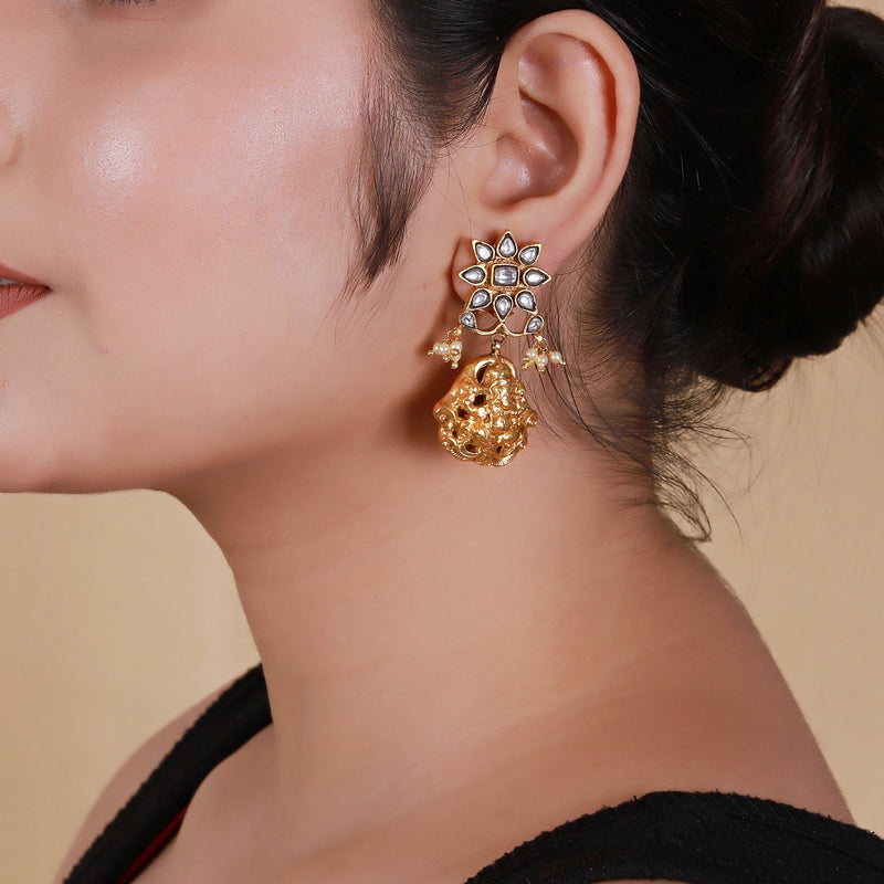 Divine Golden Earrings