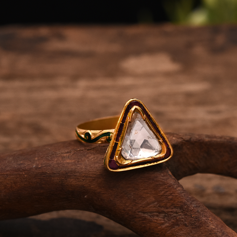 TRIAD POLKI RING