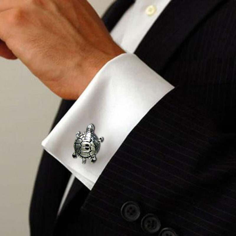 FENG SHUI TURTLE CUFFLINK