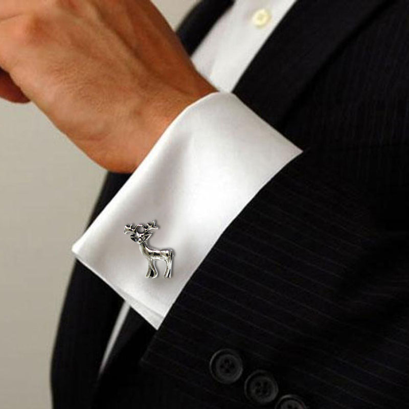 REINDEER CUFFLINK