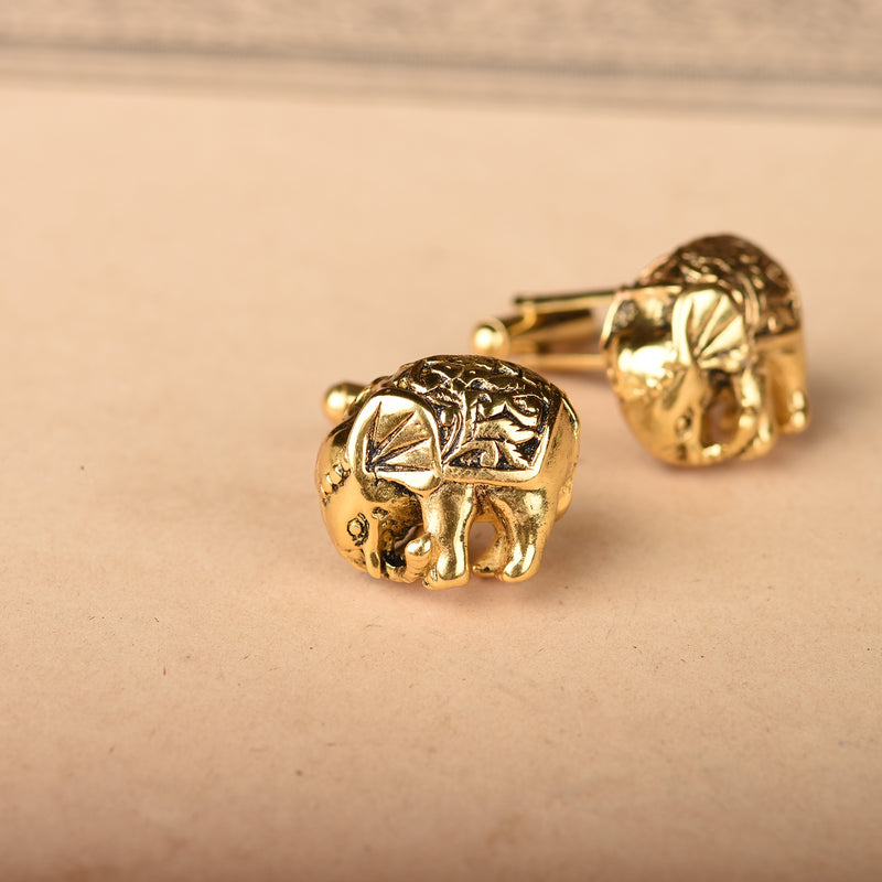 ROYAL ELEPHANT SAWARI CUFFLINK