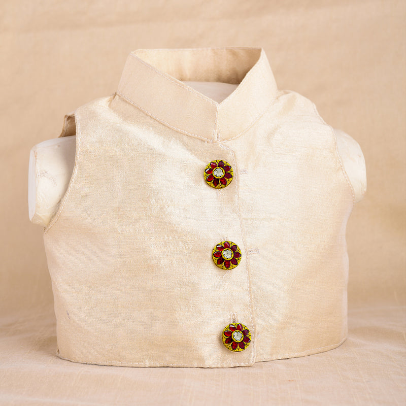 CLASSIC PARTASH & RUBY BUTTON SET