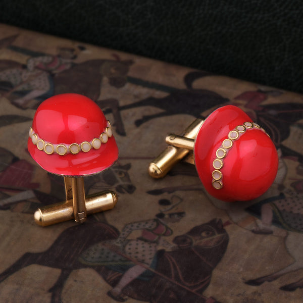 POLO HELMET CUFFLINK