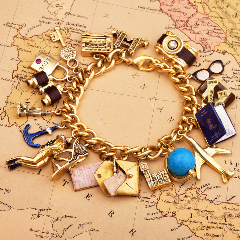 TRAVEL CHARM BRACELET