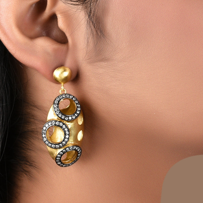 Quirky Perforated earrings