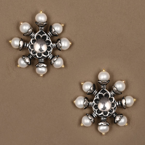 Snowflake Ear Studs