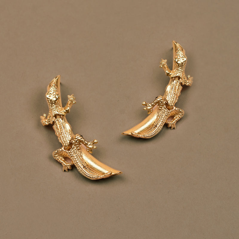 Reptile earring