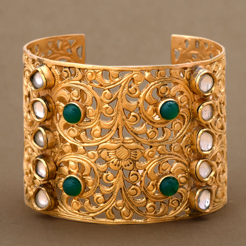 FILIGREE AVENTURINE CUFF