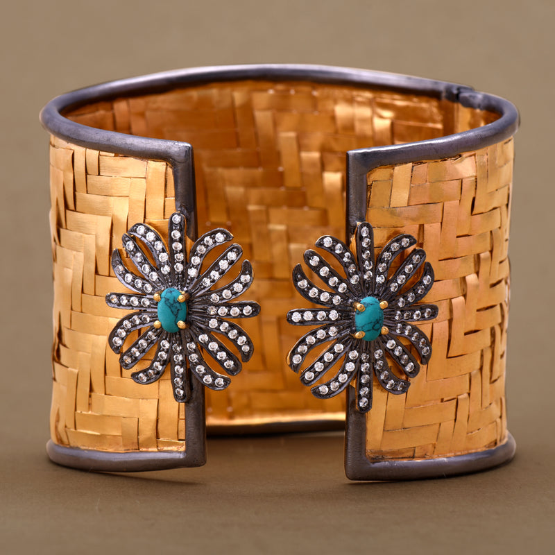 BASKET WEAVE CUFF