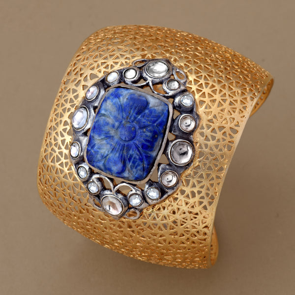 FILIGREE LAPIS CUFF