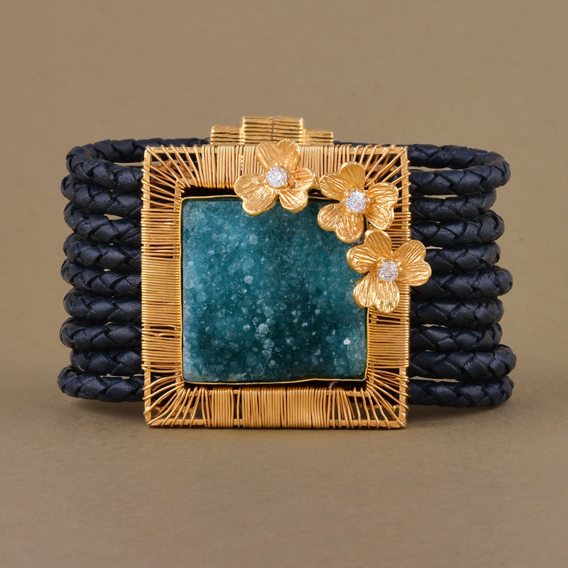 DRUZY DREAM LEATHER CUFF