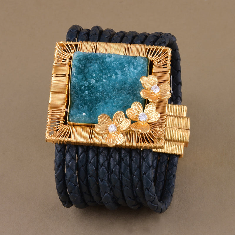 DRUZY DREAM LEATHER CUFF