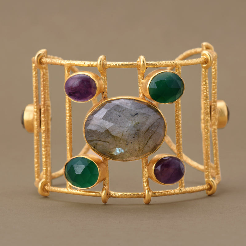 BEJEWELED BAR CUFF