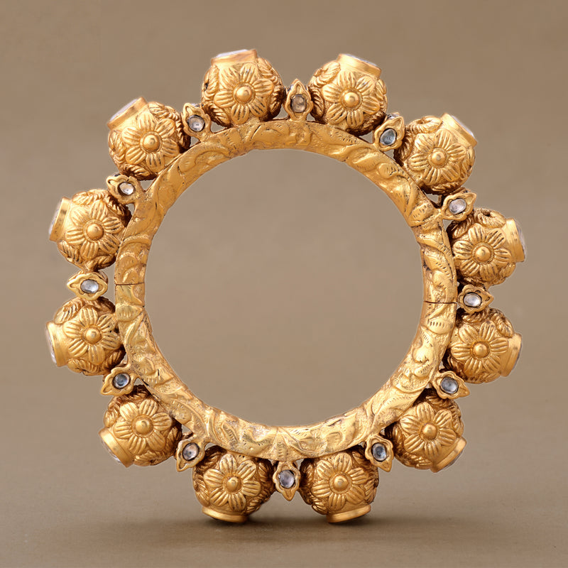 GOLD BLOSSOM BANGLE