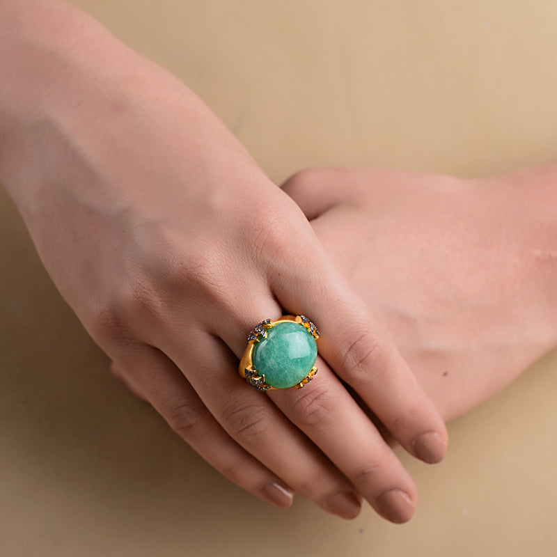 AMAZONITE RING