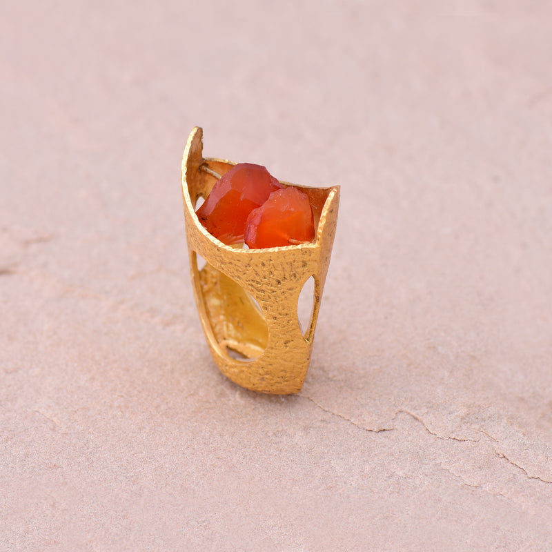 BUCKET GEODE RING