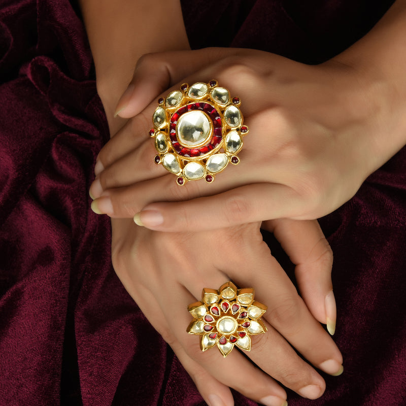 MAJESTIC MARIGOLD RING - STERLING SILVER