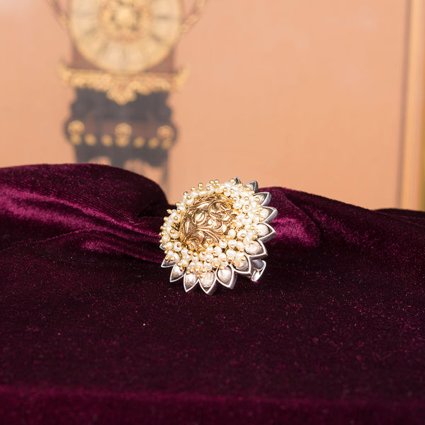 FLORAL GAJRA RING