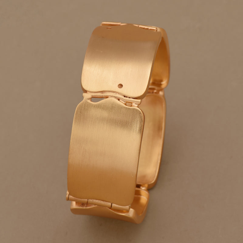 GOLD BRICK BANGLE