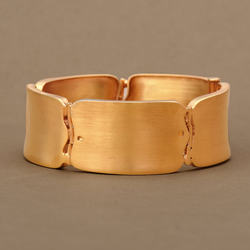 GOLD BRICK BANGLE