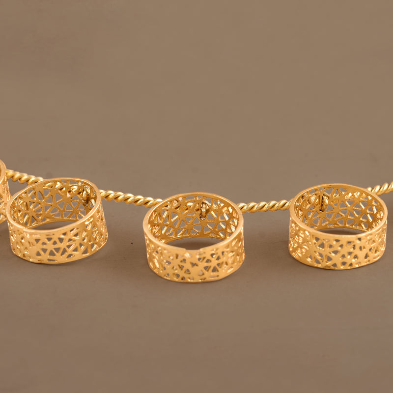 WIRED FILIGREE RING HASLI