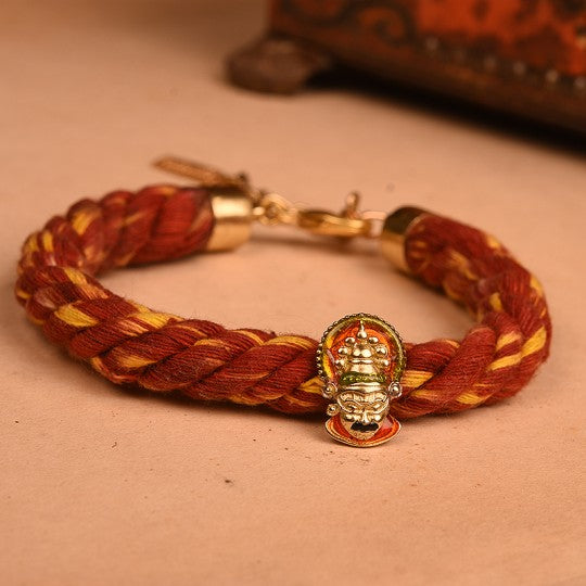 SYMETREE KUCHIPUDI CHARM RAKHI BRACELET