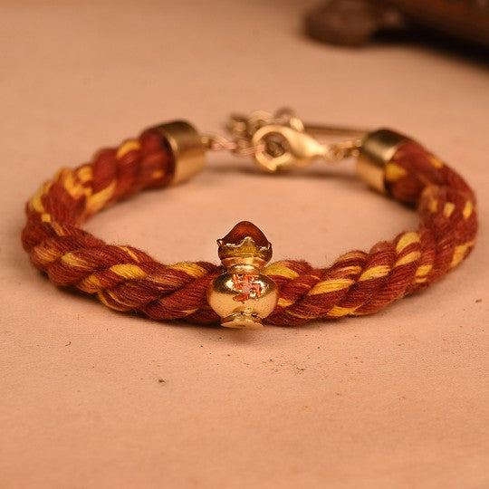 SYMETREE KALASH CHARM RAKHI BRACELET