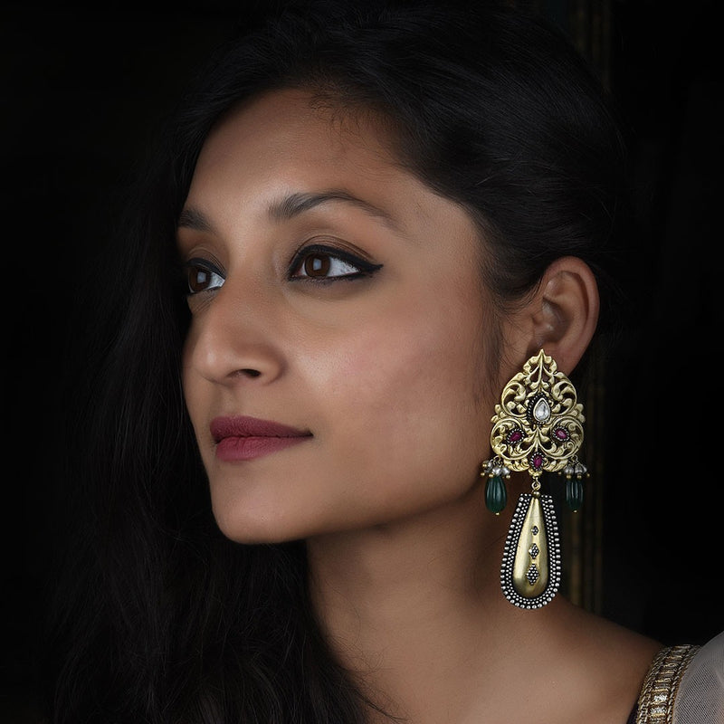 Tarkashi Drop Earrings