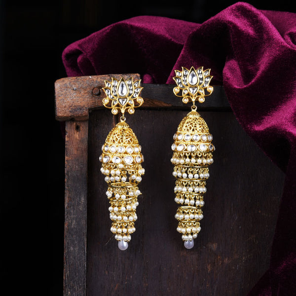 THE LOTUS JHUMKIS